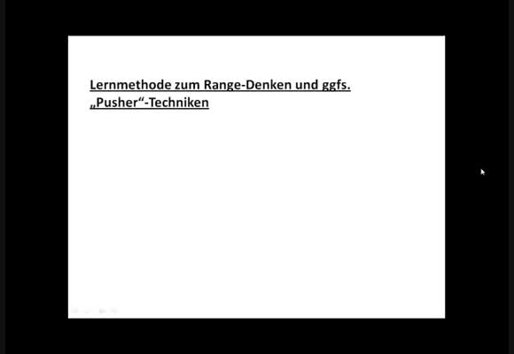 Videocontest 2014 - Lernmethode für Ranges