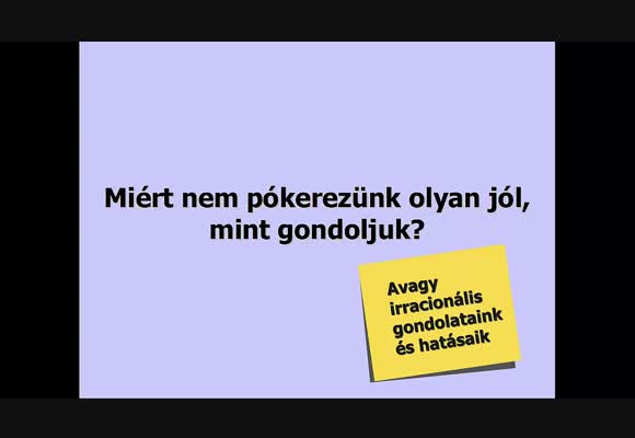 Videóverseny 2015 - Irracionális gondolataink - Goonigoogoo