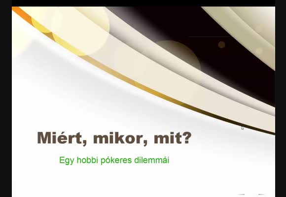 Videóverseny 2015 - Egy hobbipókeres dilemmái - potyka007