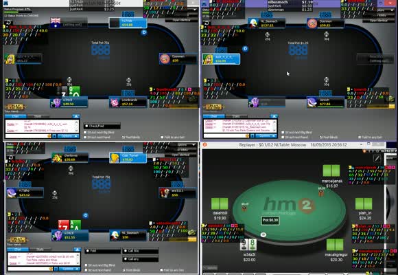 Crush NL50 on 888poker with w34z3l