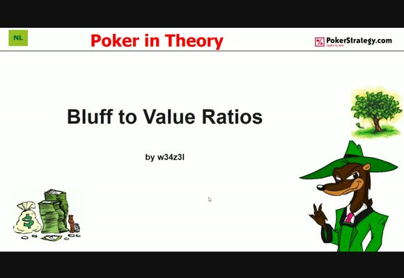 Poker in Theory - Bluff to Value Ratios (3)