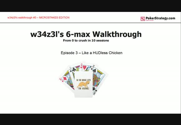 W34z3l's Walkthrough - Like a HUDless Chicken