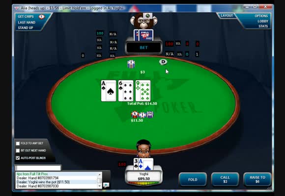 Yoghi $3/6 Heads up deel 1