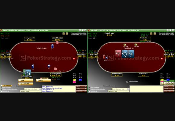 NL $400 Shorthanded - Teil 1